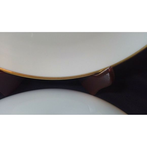 1 Lefton Simplicity 1931. White Gold Dinner Plate - Picture 6 of 8